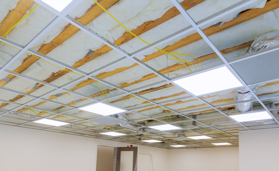 Commercial Ceiling Insulation in Houston